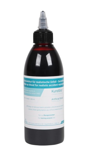 [27415-01] ERLERZIMMER Make-up Blood for Realistic Accident Simulations, 250 ml