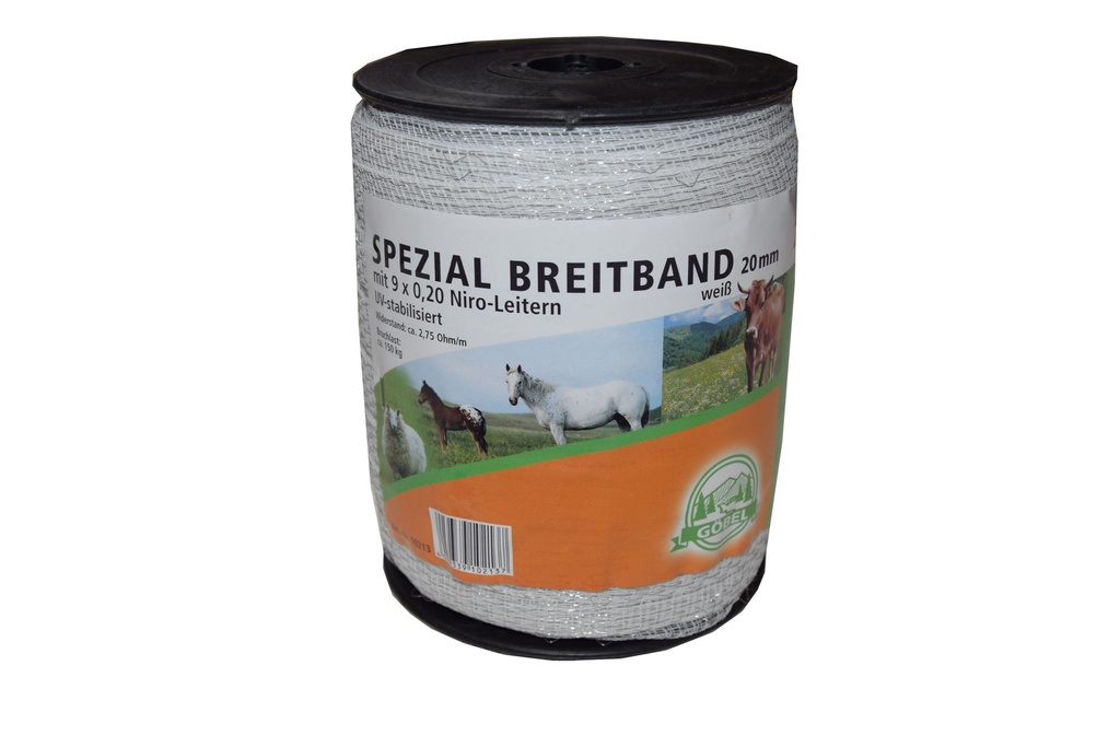 GÖBEL Special Broad tape 20mm Stainless steel