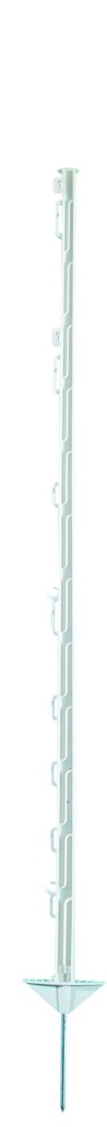 GÖBEL Kunststoffpfahl weiß 125 cm