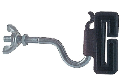 [23587-01] GÖBEL Breitband-Isolator M6 x 30mm 25er Beutel Multi schwarz