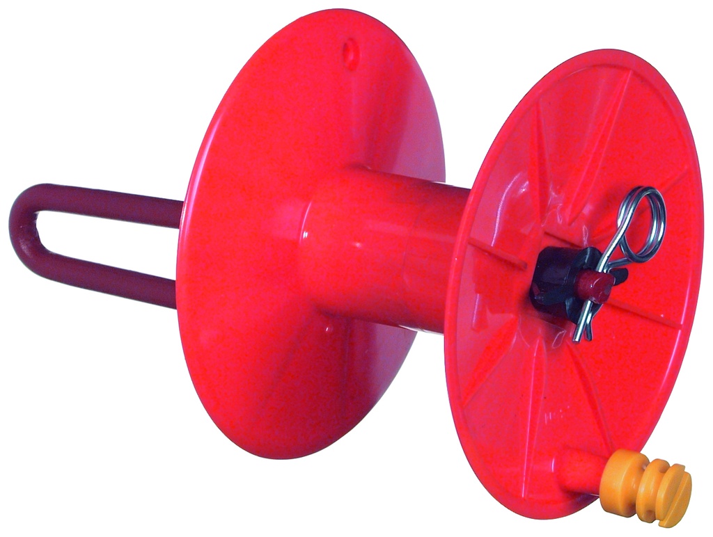 GÖBEL Mini reel cpl. with iron handle and plug
