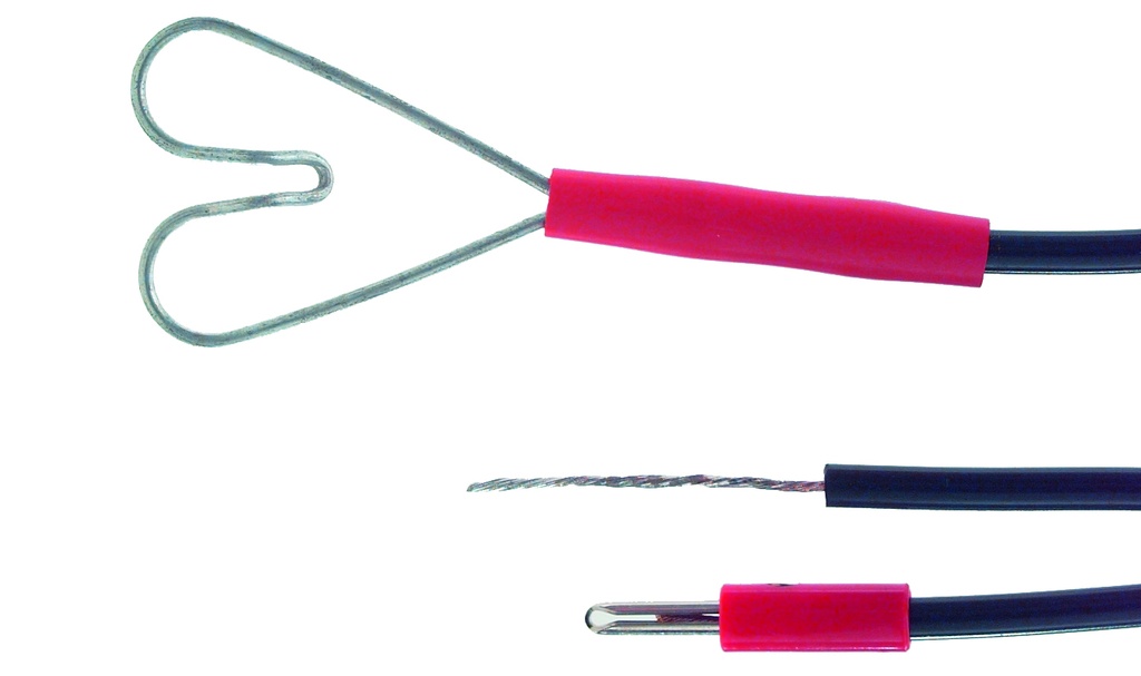GÖBEL Fence connection cable Super black Heart/Plug