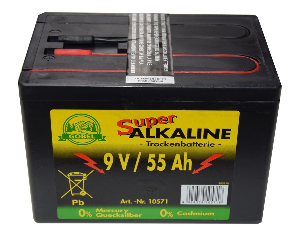 GÖBEL Batterie 55 AH alkalisch 