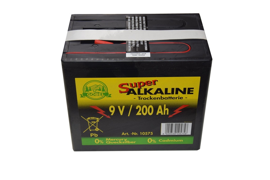 GÖBEL Batterie 200 AH alkalisch 