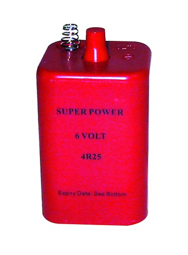 [23835-01] GÖBEL Block battery 6V/7AH - 4R25 -