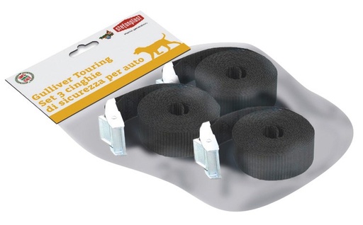 [24996-01] KERBL Transportbox Sicherheitsgurt schwarz