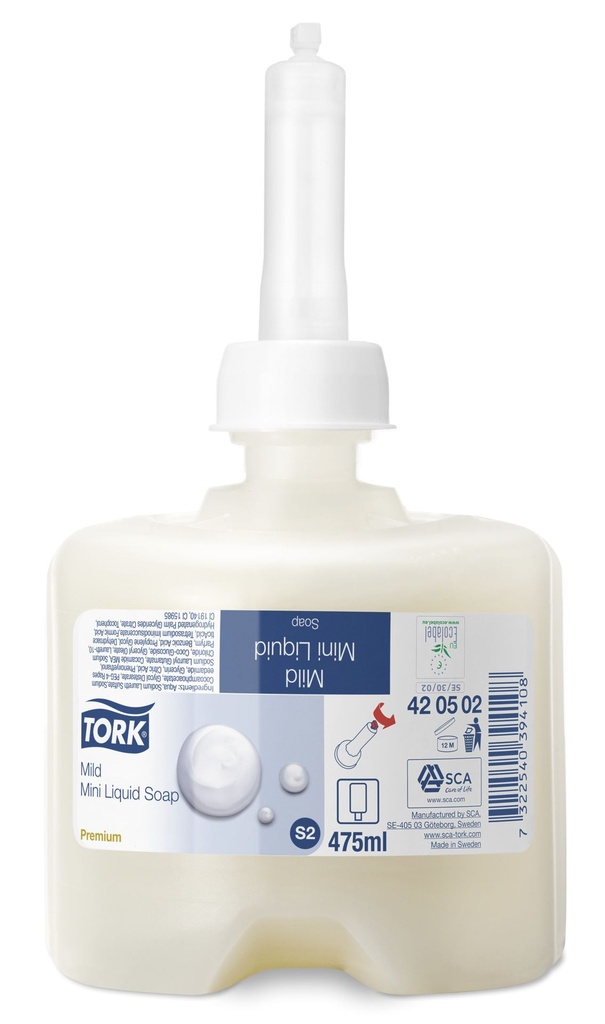TORK Tork Premium Flüssigseife Mini Mild Perlmutt