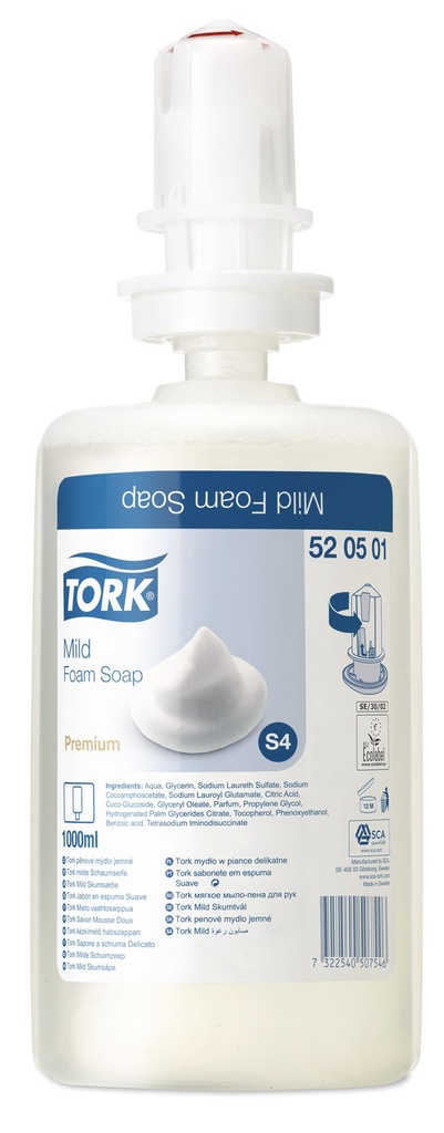 TORK Tork Premium Foam soap Mild