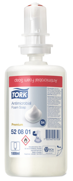 TORK Tork Premium Foam soap for hand decontamination