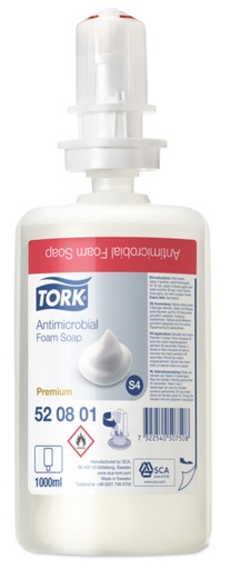 [11195-01] TORK Tork Premium Foam soap for hand decontamination