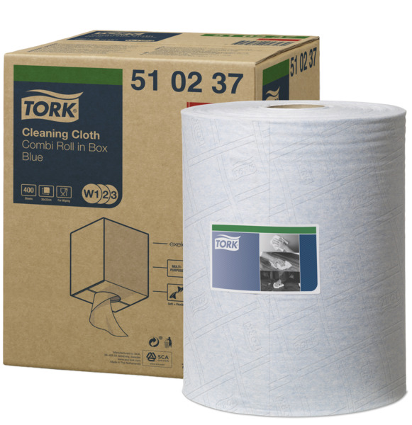TORK Premium Cleaning wipes 510 Roll blue