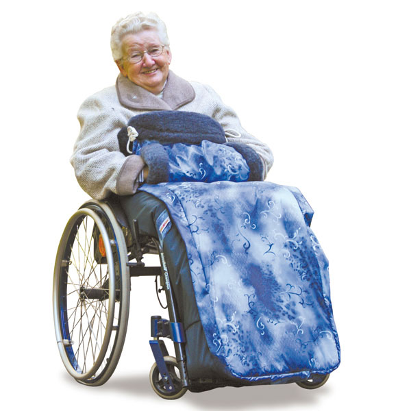 SERVO Wheelchair bag Exclusiv without hand muff