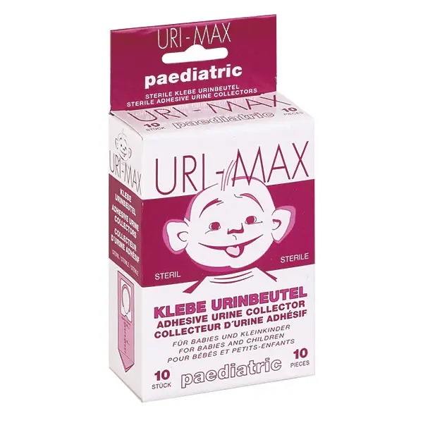 URI-MAX Pediatric urine adhesive bag sterile