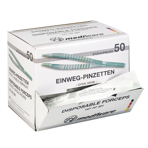 MEDIWARE Einmal-Pinzetten steril