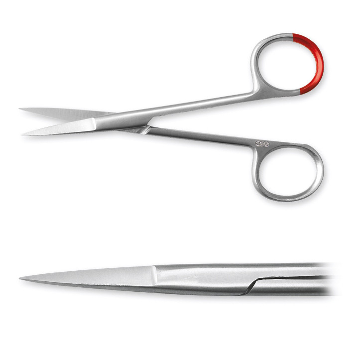 SERVO Iris scissors straight sharp/sharp 11.5 cm