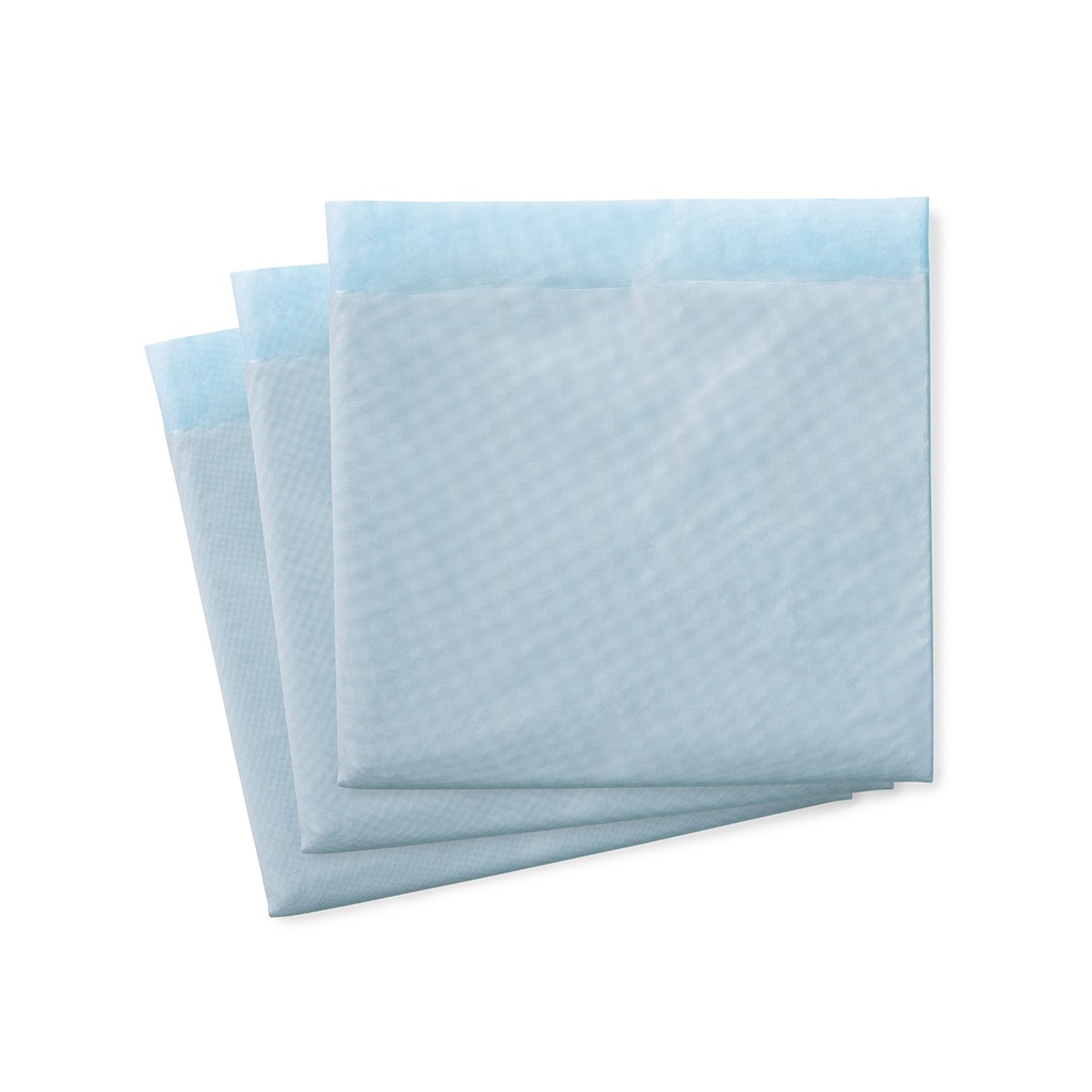 TEMCA Krankenunterlagen 6-lagig 40 x 60 cm blau Karton
