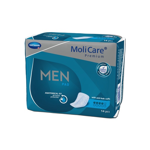 [12916-01] HARTMANN Molicare Premium Men Pad 4 drops