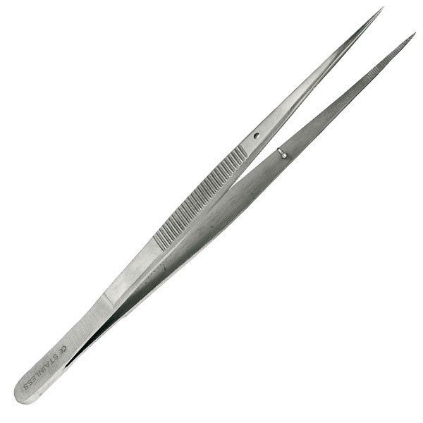 SERVO Splitterpinzette gerade rostfrei 11,5 cm