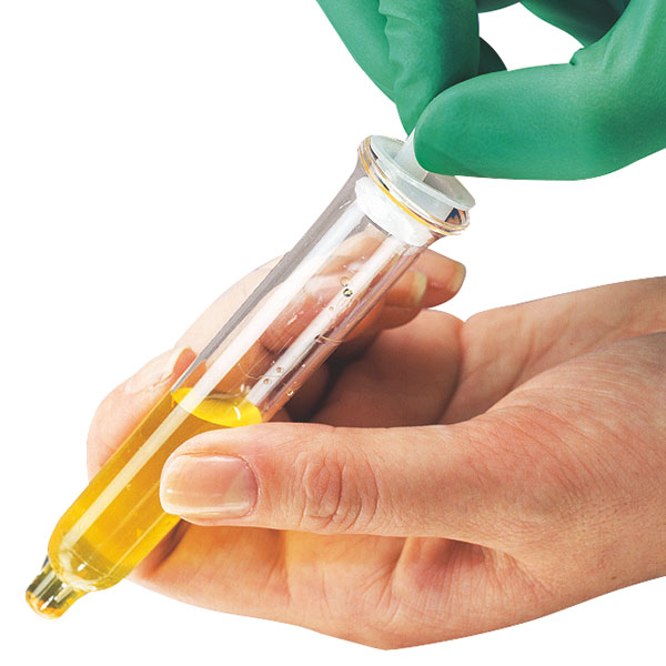 SERVOPRAX Push-on caps for Uriplast Urine sediment tubes