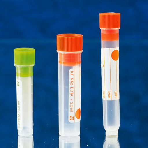 [13444-01] SERVOPRAX Sample tubes with anticoagulant EDTA
