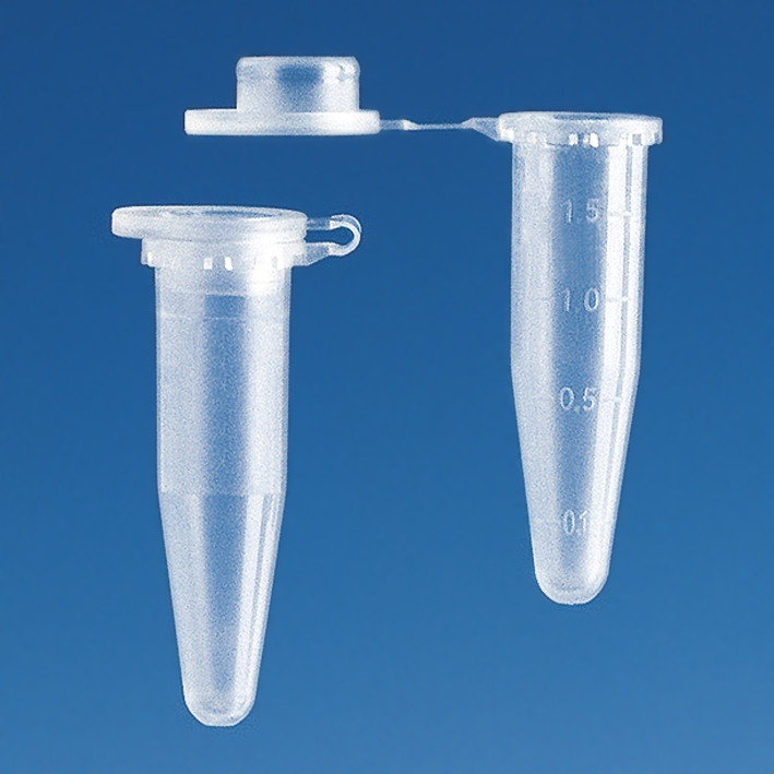 MEGRO Disposable reaction vessel, 1.5 ml with lid