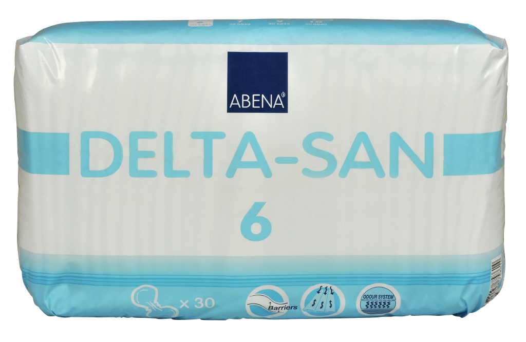 ABENA Delta-San No. 6 Shaped pad