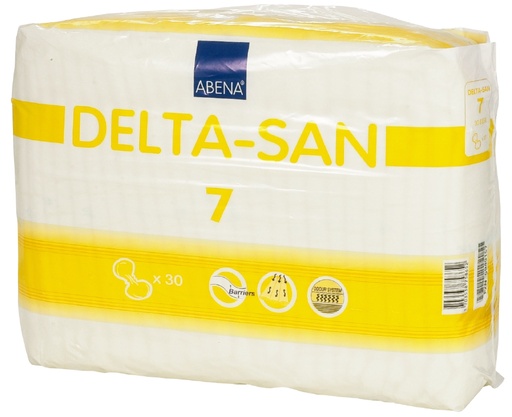 [14160-02] ABENA Delta-San No. 7 Shaped pad