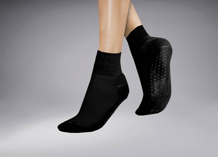 SUPRIMA Anti-slip socks, black