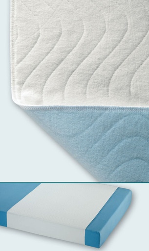 [14465-01] SUPRIMA Mehrfach-Inkontinenzauflage Baumwolle - mit Seitenteile