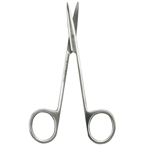 [15129-01] SERVO Präparierschere Gebogen, stumpf - stumpf