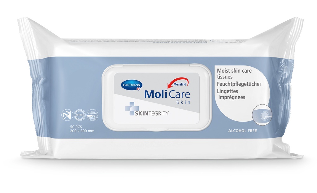 HARTMANN MoliCare Skin Moist skin care tissues