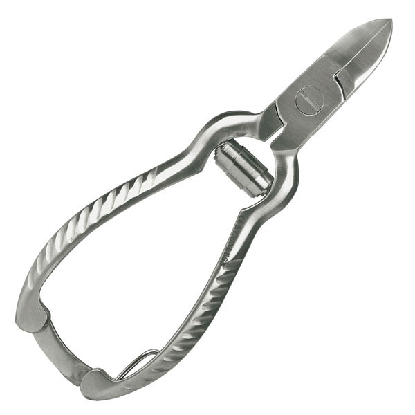 SERVO Nail nippers with buffer spring and lock 13.0 cm