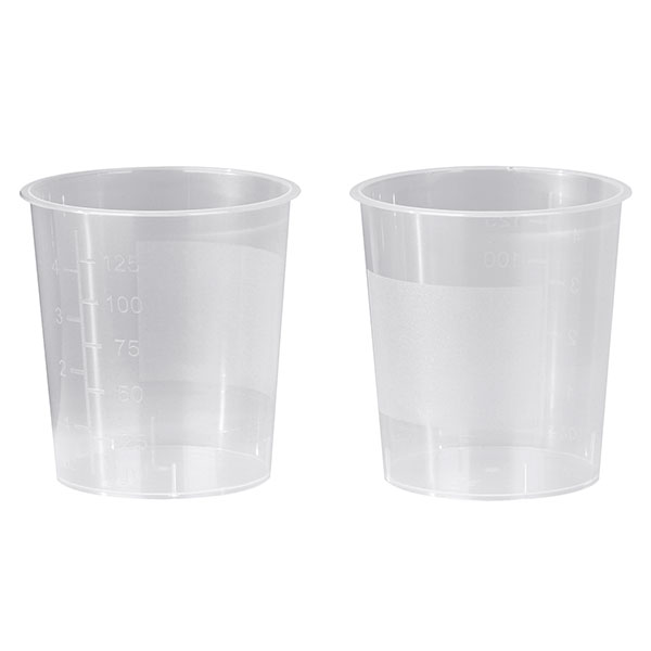 SERVOPRAX Urinbecher / Universalbecher ohne Deckel, 125 ml