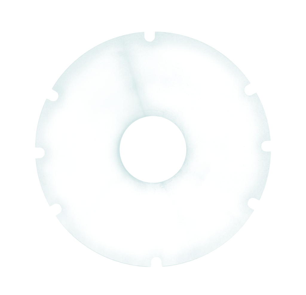 TheraMedical Spoke guard transparent, 24 inch, 8 recesses, without mounting holes