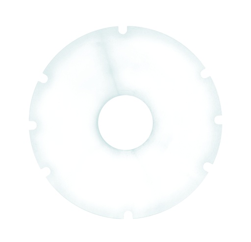 [21054-01] TheraMedical Spoke guard transparent, 24 inch, 8 recesses, without mounting holes