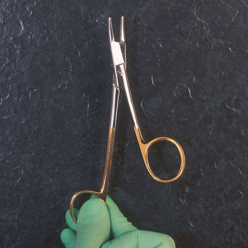 [22071-01] SERVOPRAX Needle holder acc. to Gillies, 16.5 cm
