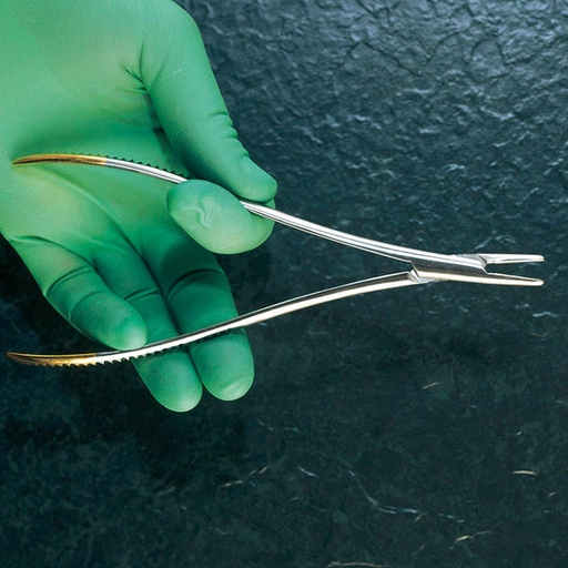 [22075-01] SERVOPRAX Needle holder acc. to Langenbeck, 18.0 cm