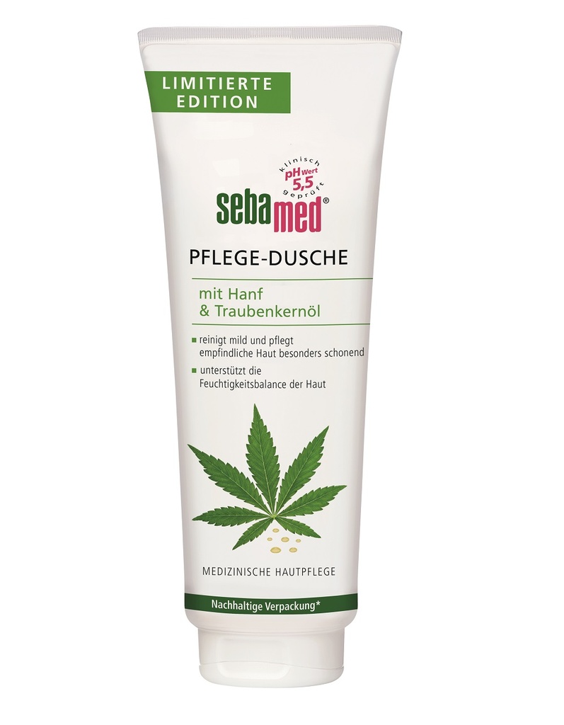 SEBAMED PFLEGE-DUSCHE mit Hanf & Traubenkernöl 250 ml