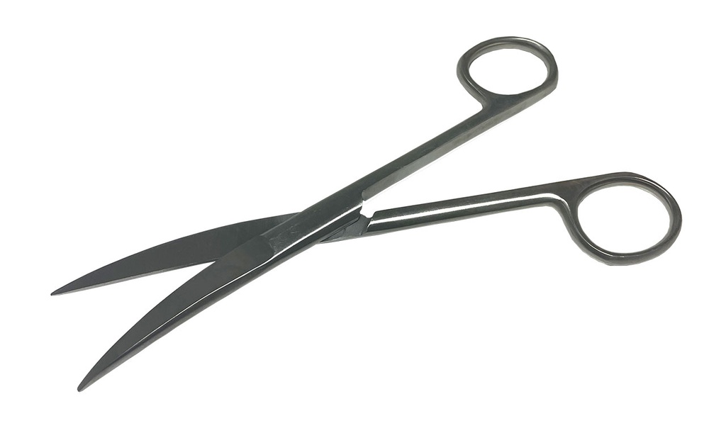 MEDIPARTS Chirurgische Schere Gebogen, spitz - spitz, 16 cm