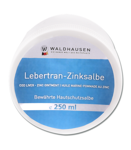 [23368-01] WALDHAUSEN Cod liver oil Zinc ointment 250 g tin