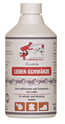 [23444-01] SCHOPF Cordoba Leder schwärze 250 ml