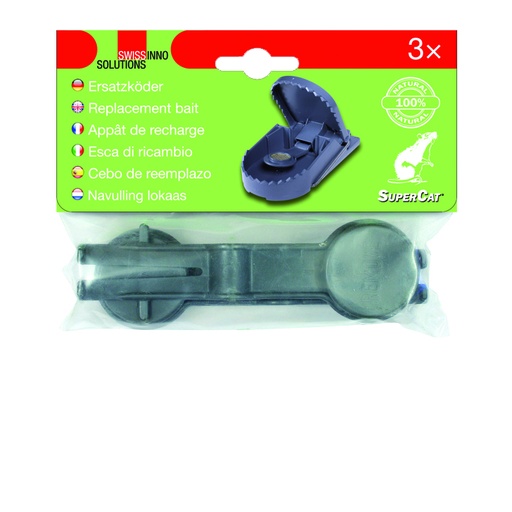 [24183-01] GÖBEL Ersatzköder für Rattenfallen SuperCat 3erPack