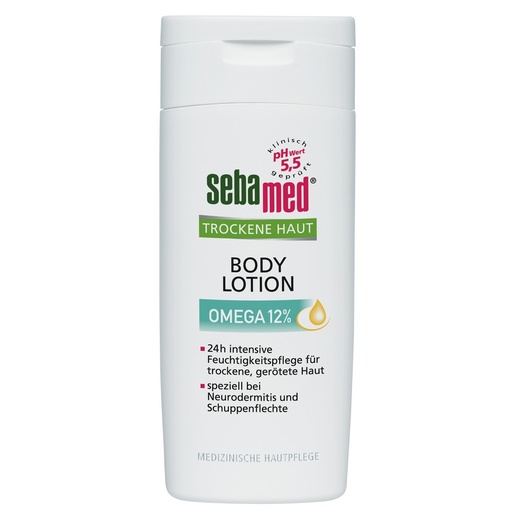 [24245-01] SEBAMED Body Lotion Omega 12% 6x 200 ml box