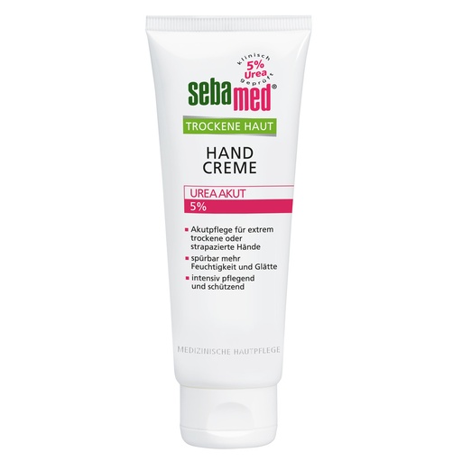 [24251-01] SEBAMED Hand cream Urea Acute 5% 6x 75 ml box