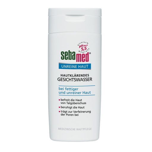 [24252-01] SEBAMED Hautklärendes Gesichtswasser 6x 200 ml Karton