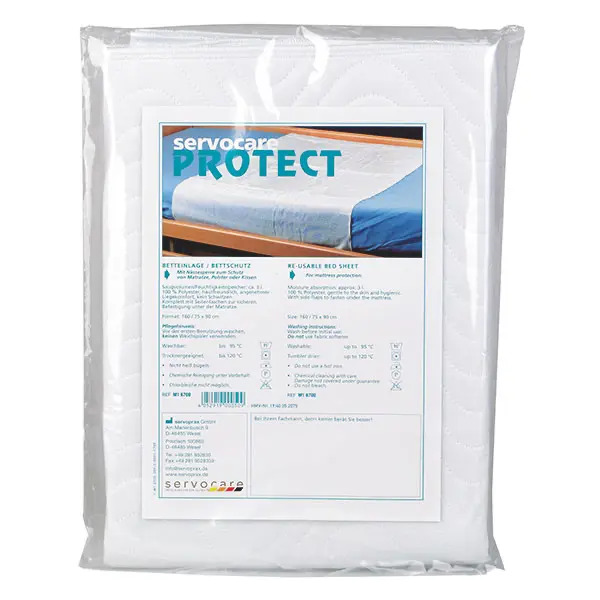 SERVOCARE Protect Bed protection sheet without wings, 75 x 90 cm