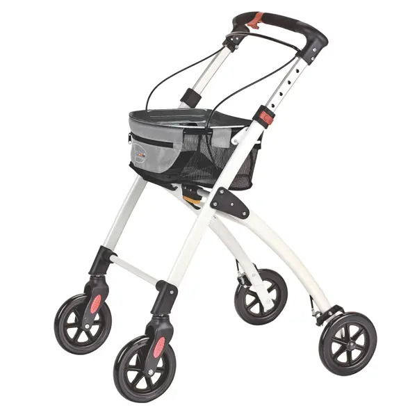 SERVOCARE Indoor and outdoor rollator with bar brake