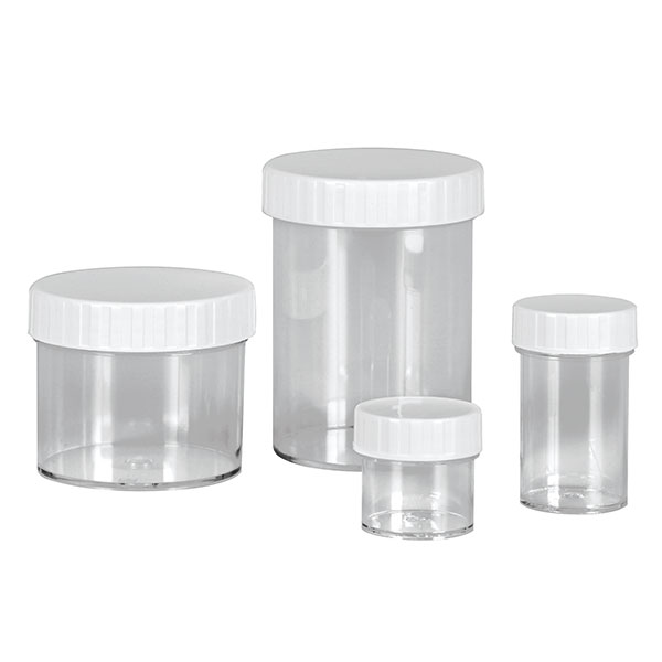 SERVOPRAX Specimen storage screw jars