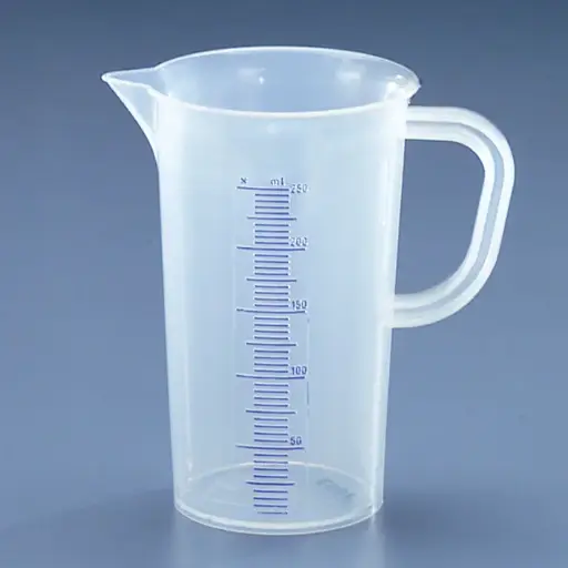 MEDDAX Messkanne transparent PP mit Skalierung