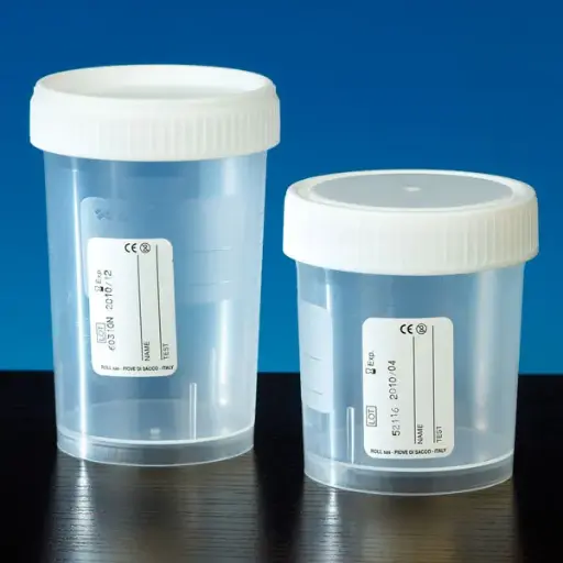 SERVOPRAX Screw lid container Graduation up to 120 ml or 170 ml